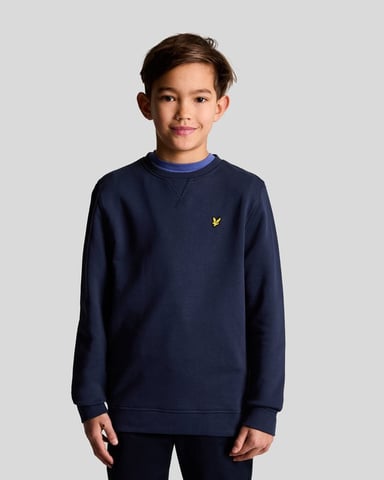Lyle & Scott Jungen Klassisches Sweatshirt mit Rundhalsausschnitt - Marineblau