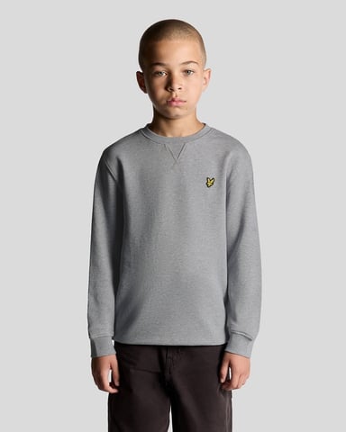 Lyle & Scott Jungen Klassisches Sweatshirt mit Rundhalsausschnitt - Grau