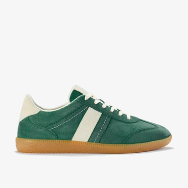 Stara Walk Dunkelgrüne Wildlederschuhe