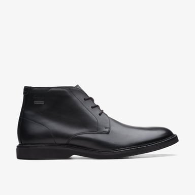 AtticusLTHiGTX schwarze Lederstiefel