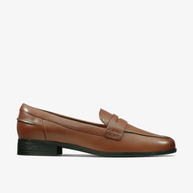 Hamble Slipper aus braunem Leder