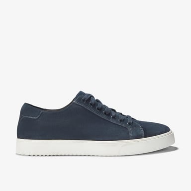Lockton Schnürschuhe aus marineblauem Wildleder