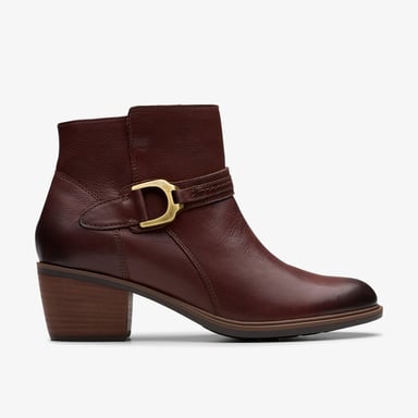 Neva Schnalle Stiefel in Britischem Braun