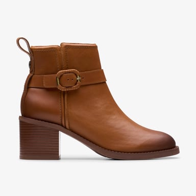 Chamberly Trim Mid Tan Lea Stiefel