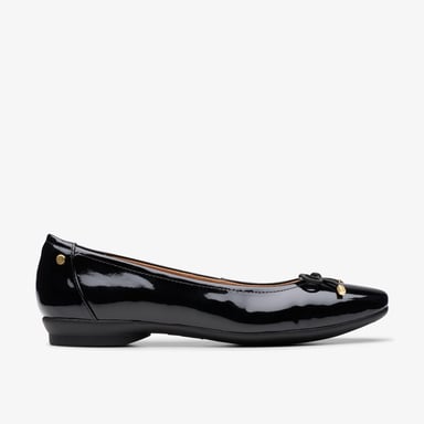 Candra Licht Schwarze Lackschuhe