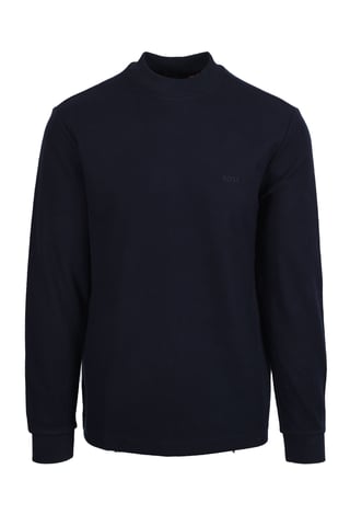 Boss Orange Explorer Long Sleeve T-Shirt Dark Blue
