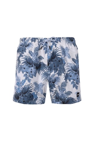 Boss Piranha Swim Shorts Open Blue