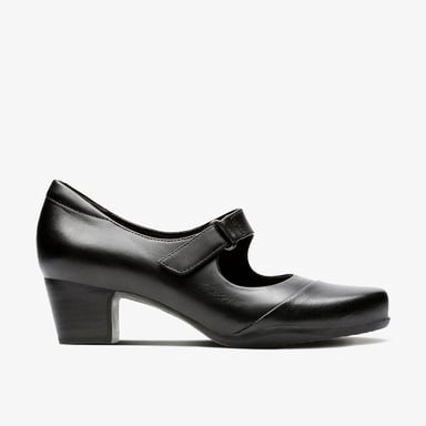 Rosalyn Wren schwarze Lederschuhe