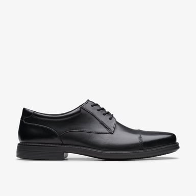 Wenham Cap II Schwarze Leder Schuhe