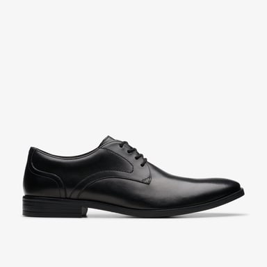 Brandon Schnürschuhe aus schwarzem Leder