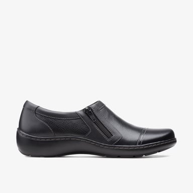Cora Giny Schwarze Gepolsterte Schuhe