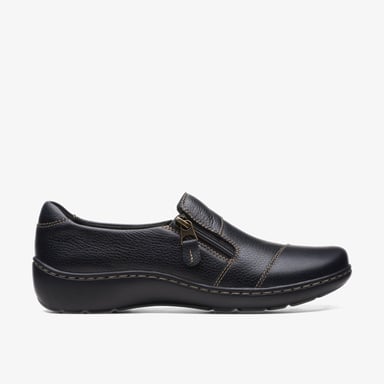 Cora Hafen Schwarze Lederschuhe