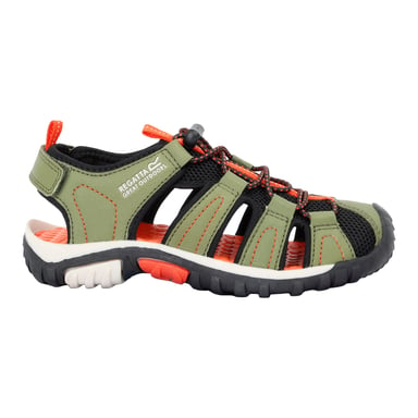 Regatta Kinder Westshore Sandale (Nephrit Grün/Orange)