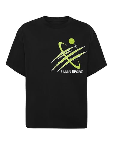 T-Shirt Rundhalsausschnitt Ss Scratch