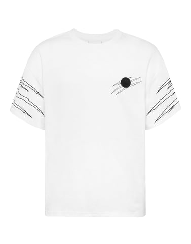 T-Shirt Rundhalsausschnitt Ss Scratch
