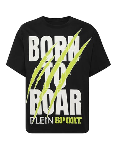 T-Shirt Rundhalsausschnitt Ss Scratch