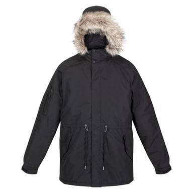 Regatta Herren Salinger III Parka (Schwarz)