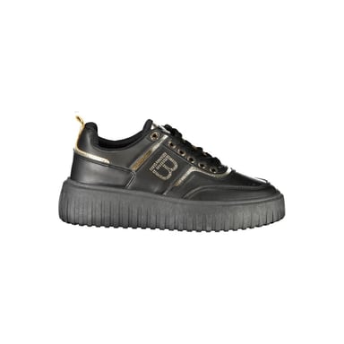 Plattform-Sneaker mit Logo