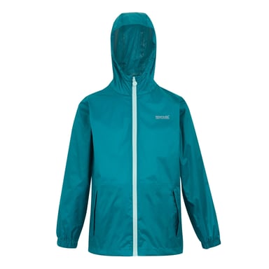 Regatta Great Outdoors Kinder Pack It Jacke III, wasserfest (Pfauenblau/Eisiges Morgenblau)