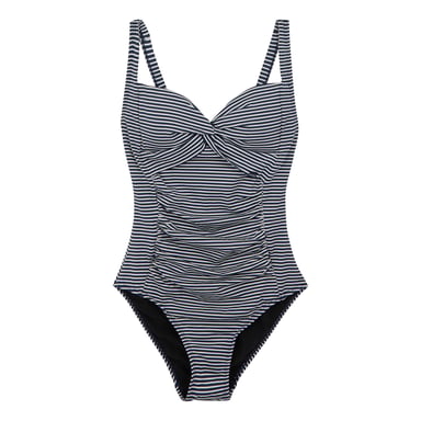 Regatta - Badeanzug Bauch-Kontrolle für Damen (Marineblau/Weiß)