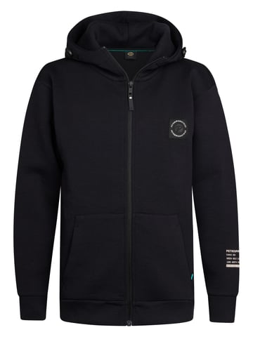Petrol Industries - Hooded Zip Sweater Siskiyou  Jungen -  Schwarz