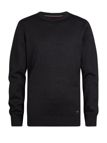 Petrol Industries - Strick Basic Pullover Absaroka Jungen - Schwarz