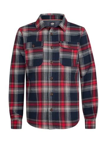 Petrol Industries - Kariertes Hemd Tillamook Jungen - Rot