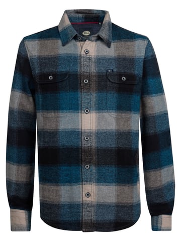 Petrol Industries - Kariertes Hemd Clackamas Jungen - Blau