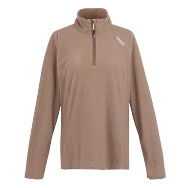 Regatta Great Outdoors Damen Fleece-Top Montes mit 1/4-Reißverschluss (Mokka)