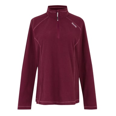 Regatta Great Outdoors Damen Fleece-Top Montes mit 1/4-Reißverschluss (Dunkel-Orange)