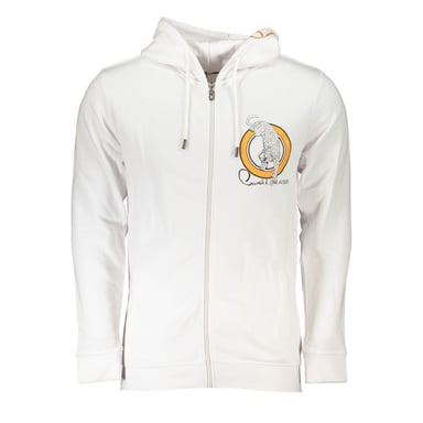 Reißverschluss-Hoodie mit Tiger-Graphic