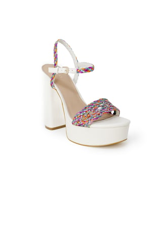 Guess Plattformabsatzsandalen Fl5mss7065 - Weiß