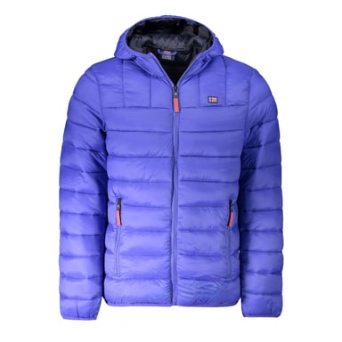 Leichte gepolsterte Hoodie-Jacke mit Reißverschluss
