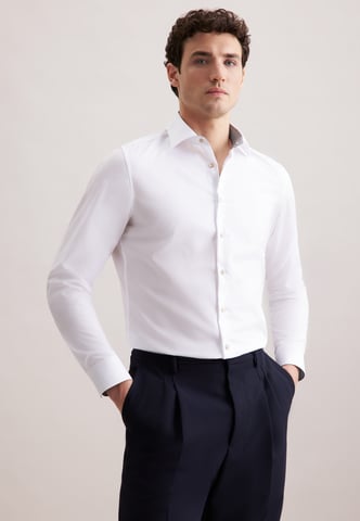 Business Hemd Herren Weiß