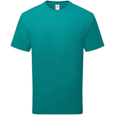 Fruit of the Loom - T-Shirt für Herren/Damen Unisex (Meeresblau Grün)