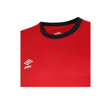 Umbro - Herren Trikot "Total", Training (Zinnoberrot/Rad Rot /Schwarz)