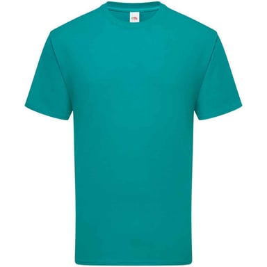 Fruit Of The Loom Herren Premium T-Shirt (Meeresblau Grün)