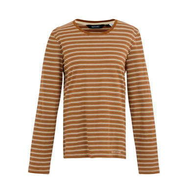 Regatta - "Federica" T-Shirt für Damen, Langärmlig (Glasierter Ingwer/Helles Vanillegelb)