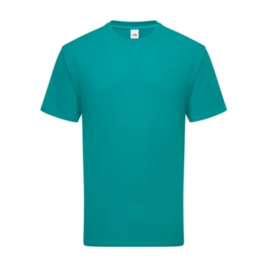 Fruit Of The Loom Herren Premium T-Shirt (Meeresblau Grün)