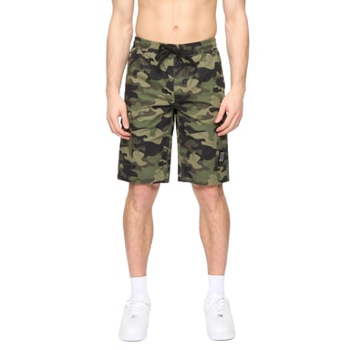 Crosshatch - "Camtort" Shorts für Herren (Olive Tarnung)