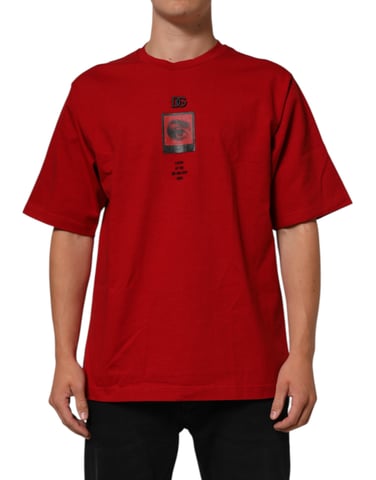 Grafisches Druck T-Shirt mit kurzem Arm