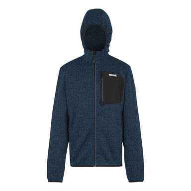 Regatta - "Newhill" Fleecejacke für Herren, Durchgehender Reißverschluss, meliert (Dunkel-Jeansblau)