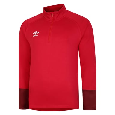 Umbro - "Total Training" Trainingsjacke für Herren (Zinnoberrot/Rad Rot /Schwarz)