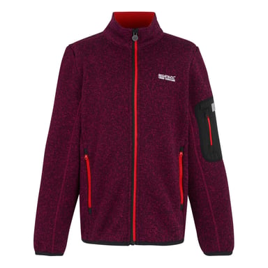 Regatta - "Newhill" Fleecejacke für Kinder, Durchgehender Reißverschluss (Dunkel-Orange/Mandarinen-Tango)