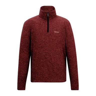 Regatta - "Thompson" Fleecejacke für Herren, mit halbem Reißverschluss, meliert (Dunkles Weinrot)