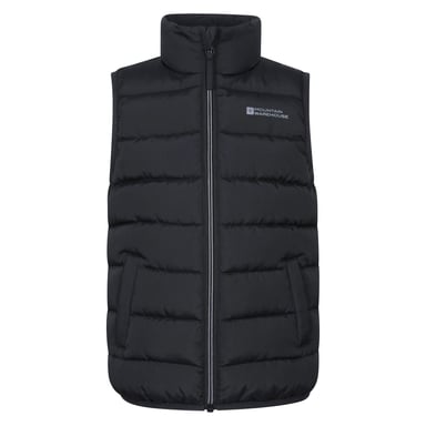 Mountain Warehouse - "Rocko" Weste Wattiert für Kinder (Schwarz)