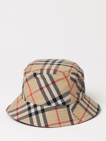 Check Bucket Hat mit gesticktem Logo