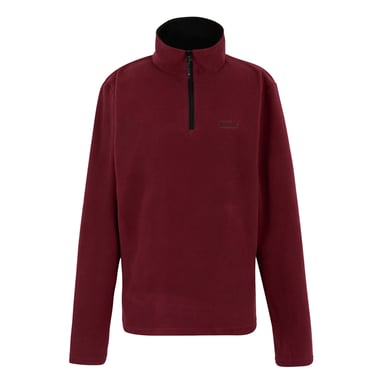Regatta Great Outdoors Herren Thompson Fleece-Top mit Reißverschluss bis zur Brust (Dunkles Weinrot)