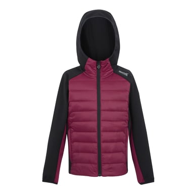 Regatta - "Kielder IX" Hybridjacke für Kinder (Schwarz/Dunkel-Orange)