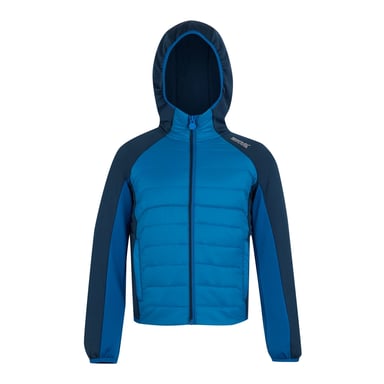 Regatta - "Kielder IX" Hybridjacke für Kinder (Dunkel-Jeansblau/Schnorchel-Blau)